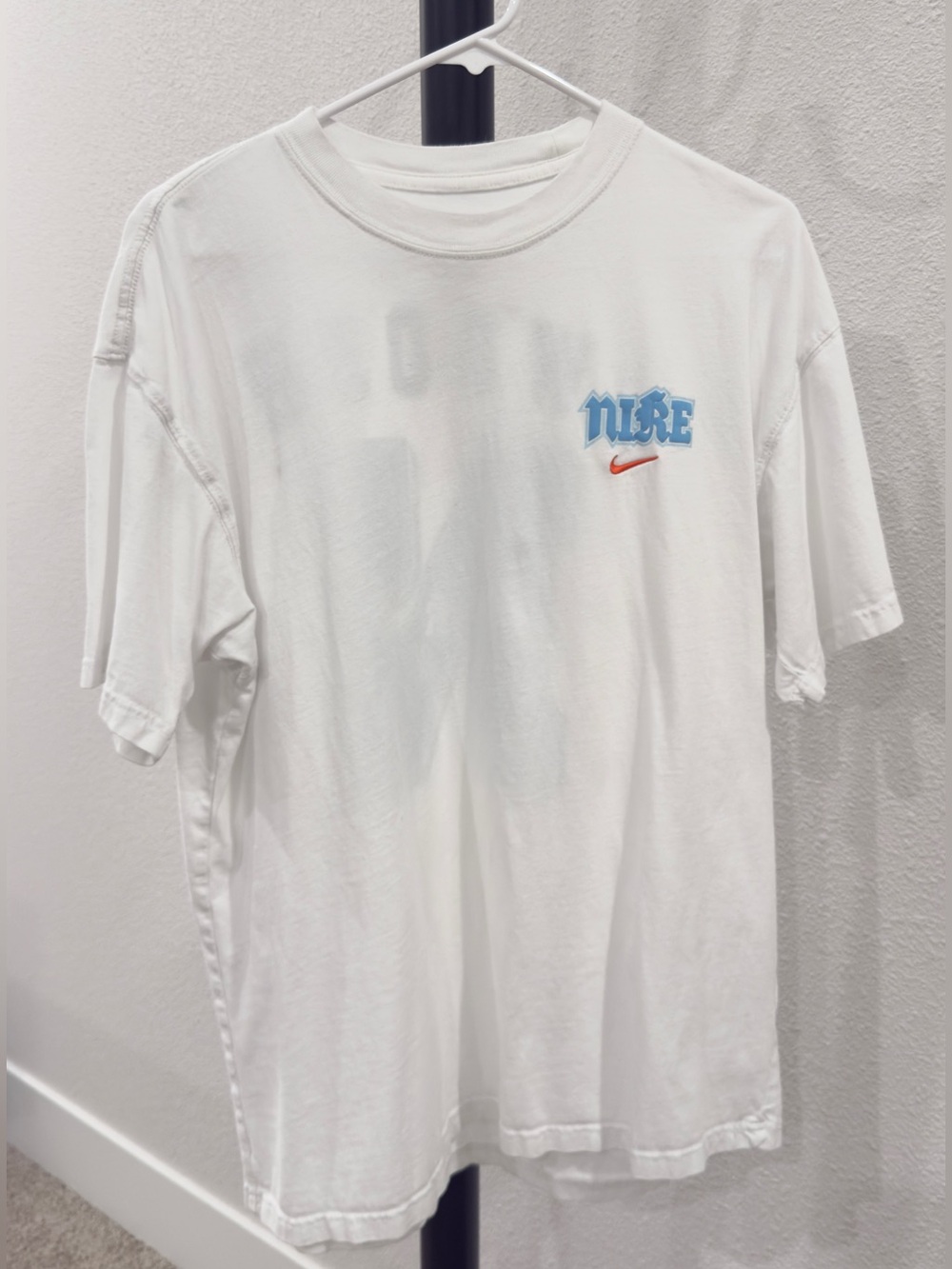 🤍 Nike Max90 Basketball White Loose Fit T-shirt